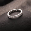 1.22 CT Total Round Lab-Grown Diamond Eternity Band Ring