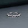 1.22 CT Total Round Lab-Grown Diamond Eternity Band Ring