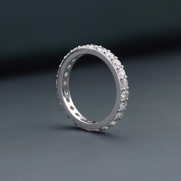 1.22 CT Total Round Lab-Grown Diamond Eternity Band Ring