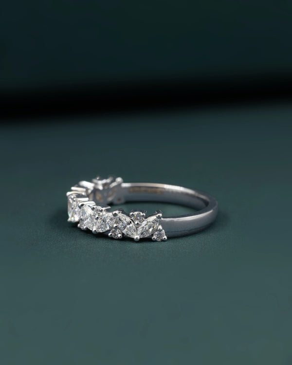 0.75 CTW Marquise Diamond Anniversary Ring