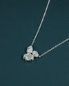 3.77 CTW Multi-Shape Lab-Grown Diamond Pendant Necklace in Gold