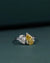 3.66 CTW Pear Cut Two-Stone Lab-Grown Diamond Ring