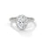 2.14 CT Total Oval Lab-Grown Diamond Halo Ring