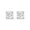 2.50 CT Cushion Cut CVD Lab-Grown Diamond Stud Earrings