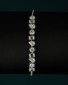 2.44 CT Mixed Shape CVD Lab-Grown Diamond Tennis Bracelet