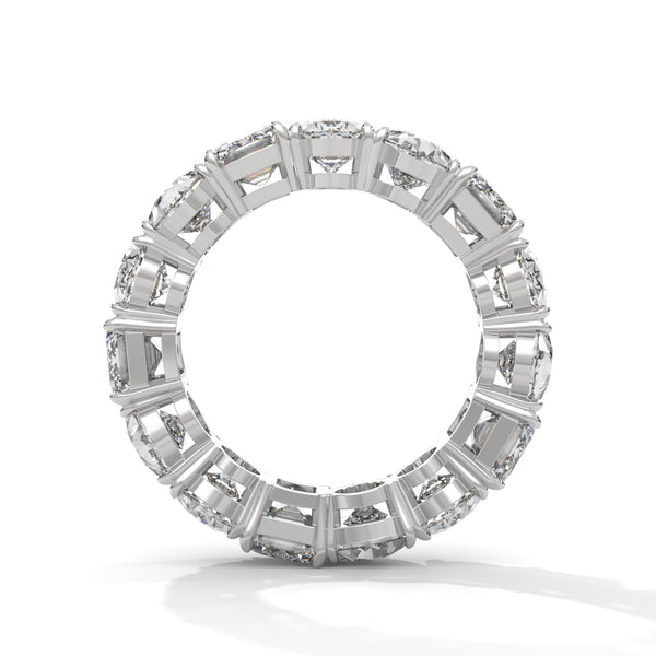 11.25 CT Multi-Shape Lab-Grown Diamond Eternity Band Ring