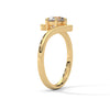 1.00 CT Round Lab-Grown Diamond Open Twist Solitaire Ring