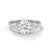 3.00 CT Total Round & Pear Lab-Grown Diamond Three Stone Ring