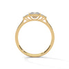1.36 Ct Total Emerald Cut CVD Lab-Grown Diamond Three-Stone Ring