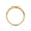 0.28 CT Round Lab-Grown Diamond Open Wrap Ring