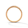 0.27 CT Round Lab-Grown Diamond Criss-Cross Pavé Designer Ring