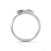 2.00 CT Marquise Lab-Grown Diamond Twin Stone Open Ring