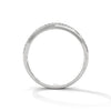 0.27 CT Round Lab-Grown Diamond Criss-Cross Pavé Designer Ring