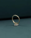 2.01 CT Pear Cut Solitaire Lab-Grown Diamond Engagement Ring