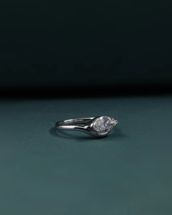 1.58 CTW Round Cut CVD Lab-Grown Diamond Solitaire Ring