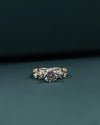 2.56 CTW Round Brilliant Cut Floral Lab-Grown Diamond Engagement Ring