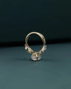 2.56 CTW Round Brilliant Cut Floral Lab-Grown Diamond Engagement Ring