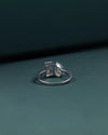2.80 CTW Pear & Emerald Cut CVD Lab-Grown Diamond Open Duo Ring