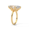 4.60 CT Marquise Cut Lab-Grown Diamond Solitaire Ring