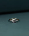1.57 Carat Pear & Emerald Cut CVD Lab-Grown Diamond Solitaire Ring