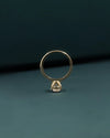 1.57 Carat Pear & Emerald Cut CVD Lab-Grown Diamond Solitaire Ring