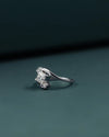 1.14 CTW Princess Cut Lab-Grown Diamond Bypass Engagement
