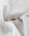 0.18 CTW Minimal Pave Diamond Curved Ring in Gold