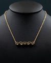 3.23 CTW Multi-Shape Bezel Set Lab-Grown Diamond Necklace