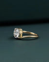 2.53 CT Round Cut CVD Lab-Grown Diamond Solitaire Twist Ring