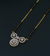 1.27 CT Round Lab-Grown Diamond Mangalsutra Pendant & Earring Set