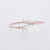 1.25 CT Marquise & Round Lab-Grown Diamond Open Cuff Bracelet