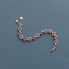 1.30 CT Round Lab-Grown Diamond Heart Bracelet
