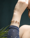 1.45 CT Round Lab-Grown Diamond Designer Bracelet