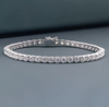 8.62 CTW Round Lab-Grown Diamond Tennis Bracelet