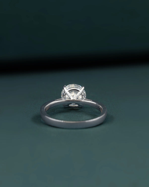 2.33 CTW Round Brilliant CVD Lab-Grown Diamond Solitaire Ring