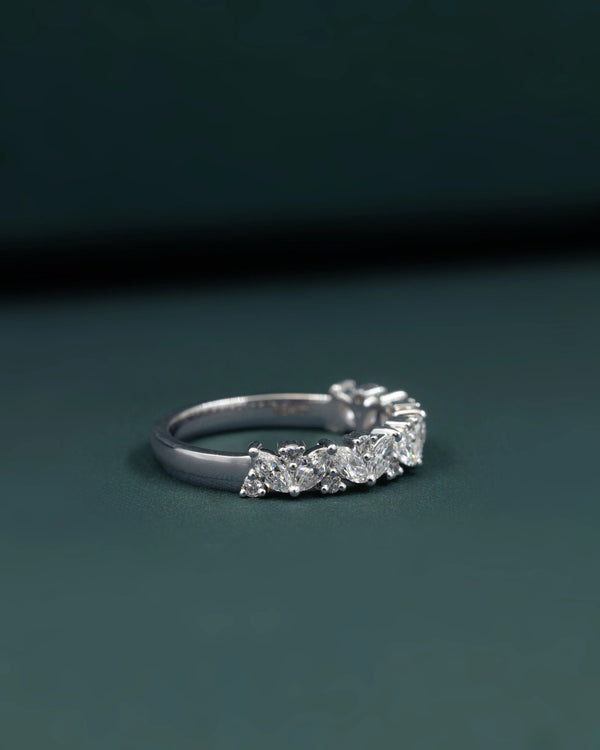 0.75 CTW Marquise Diamond Anniversary Ring