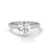 2.00 CT Heart Shape Lab-Grown Diamond Solitaire Ring