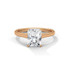 2.00 CT Emerald Cut Lab-Grown Diamond Solitaire Ring