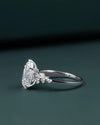 2.79 CTW Pear Cut Lab-Grown Diamond Engagement Ring