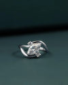 1.15 CTW Marquise Cut Lab-Grown Diamond Twist Ring in Gold