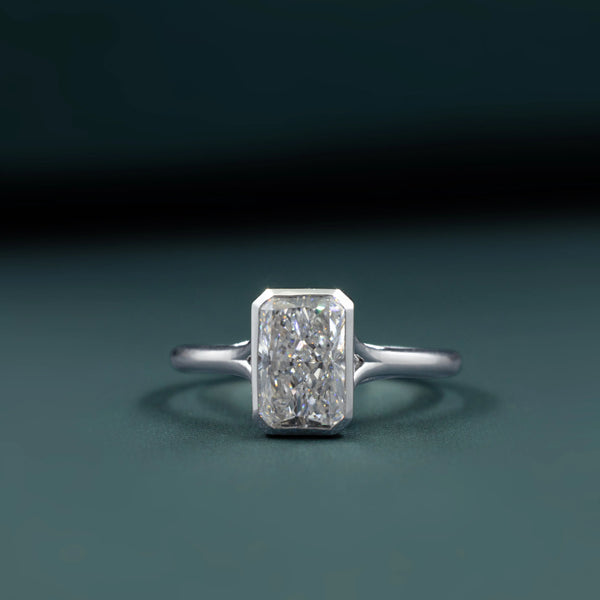 2.63 CTW Round Cut CVD Lab-Grown Diamond Engagement Ring