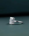 2.94 CTW Radiant Cut Three-Stone Lab-Grown Diamond Ring