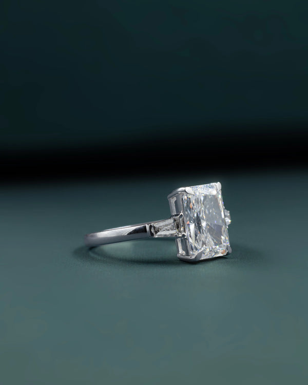 2.94 CTW Radiant Cut Three-Stone Lab-Grown Diamond Ring