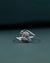 1.12 CTW Emerald Cut Lab-Grown Diamond Curved Bypass Ring