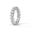 4.25 CT Heart Shape Lab-Grown Diamond Eternity Band Ring