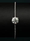 2.51 CT Round Brilliant CVD Lab-Grown Diamond Solitaire Bracelet