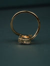 1.19 CT Pear Cut CVD Lab-Grown Diamond Twist Engagement Ring