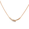 0.20 CT Curved Bar Lab-Grown Diamond Pendant Necklace in Gold