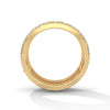 5.56 CT Round & Oval Lab-Grown Diamond Multi-Row Eternity Band Ring