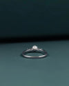 0.42 CT Round Cut Lab-Grown Diamond Three Stone Ring